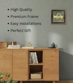 7 Horses on Raw Pyrite Frame (Golden Horses) - Image 5