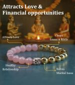 Love & Money Attractor Bracelet (Lab Certified 100% Natural Crystal) - Image 2